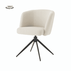 Cuvio Eetkamerstoel Gebroken wit