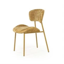 Dare Eetkamerstoel Mosterd Stof