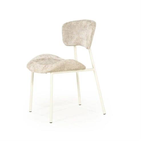 Dare Eetkamerstoel Taupe Stof