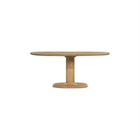 Eettafel Coco ovaal Naturel mangohout 180cm