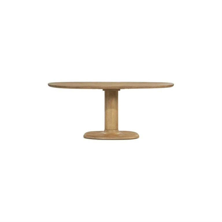 Eettafel Coco ovaal Naturel mangohout 180cm