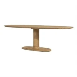 Eettafel Coco ovaal Naturel mangohout 240cm
