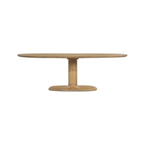 Eettafel Coco ovaal Naturel mangohout 240cm