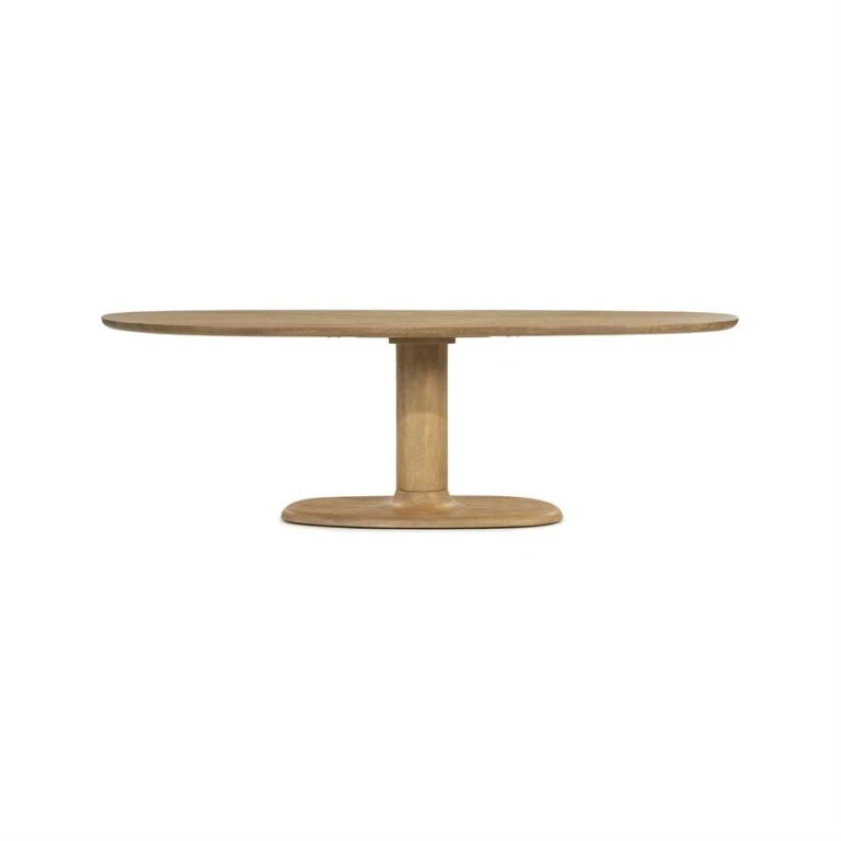 Eettafel Coco ovaal Naturel mangohout 240cm