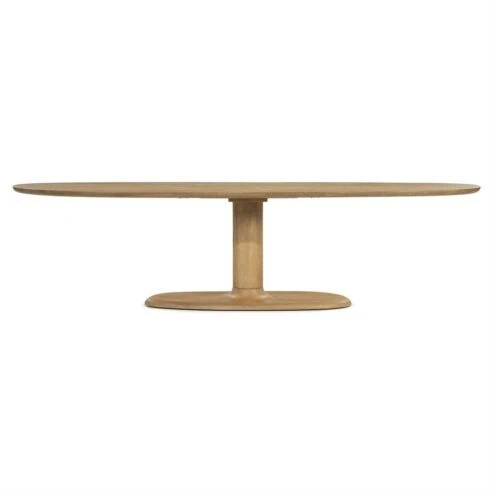 Eettafel Coco ovaal Naturel mangohout 300cm