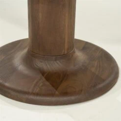 Eettafel Coco rond Lichtbruin mangohout 130cm
