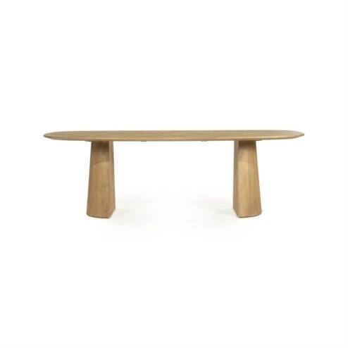 Eettafel Lune ovaal naturel 240cm