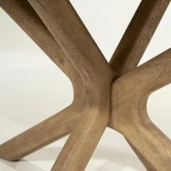 Eettafel Tycho ovaal Naturel mangohout 160cm