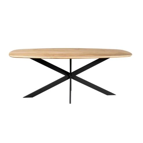 Ferry Eettafel Deens ovaal Naturel Eiken 180cm