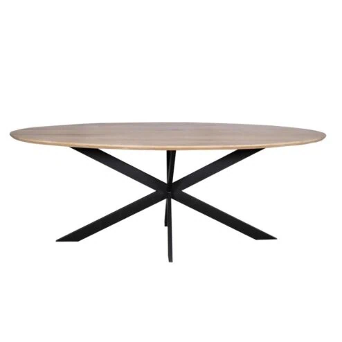 Ferry Eettafel Ovaal Naturel Eiken 280cm