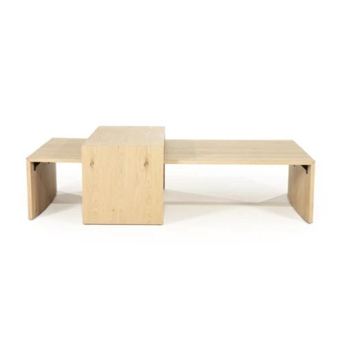 Flo Salontafel set van 2 Naturel