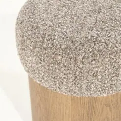 George Poef Taupe hout 39cm