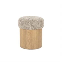 George Poef Taupe hout 39cm
