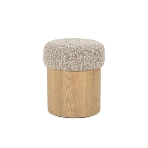 George Poef Taupe hout 39cm