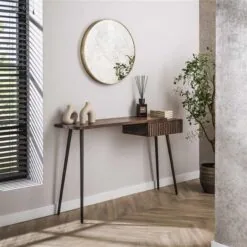Giorgia Sidetable 1 lade Acaciahout 120cm