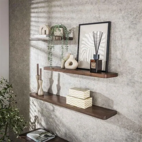 Giorgia Wandplank Acaciahout 120cm