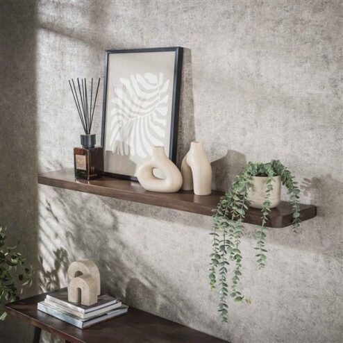 Giorgia Wandplank Acaciahout 120cm