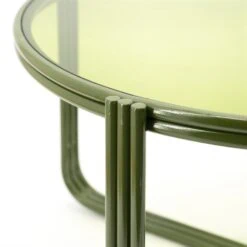 Groovy Salontafel rond Groen 63cm