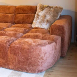 Bank Fay (3-zits arm links+Divan rond arm rechts)