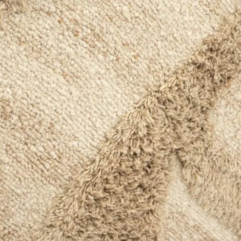 Kabe Muurkleed organisch Bruin 120x120cm
