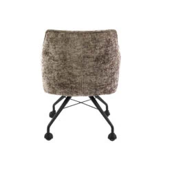 Kelly Eetkamerstoel met wieltjes Hoven champagne