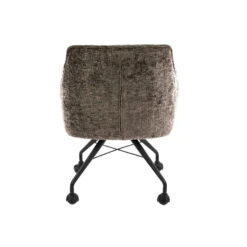 Kelly Eetkamerstoel met wieltjes Hoven taupe