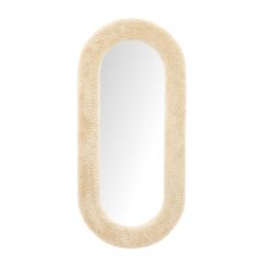 Kiss Spiegel large Beige 60cm
