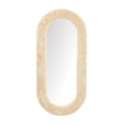 Kiss Spiegel large Beige 60cm