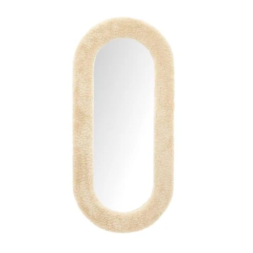 Kiss Spiegel large Beige 60cm