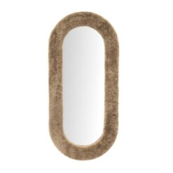 Kiss Spiegel large Bruin 60cm