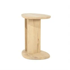 Lori Bijzettafel Naturel 46cm