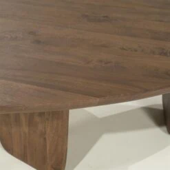 Maud Salontafel Bruin mangohout 100cm Maud Salontafel Bruin mangohout 100cm