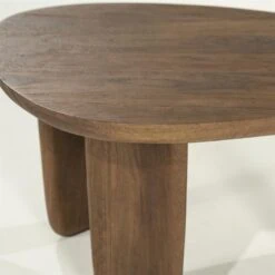 Maud Salontafel Bruin mangohout 65cm Maud Salontafel Bruin mangohout 65cm