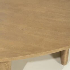 Maud Salontafel Naturel mangohout 100cm Maud Salontafel Naturel mangohout 100cm