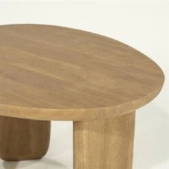 Maud Salontafel Naturel mangohout 65cm Maud Salontafel Naturel mangohout 65cm