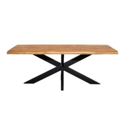 Morada Eettafel boomstam Warm Mangohout 200cm