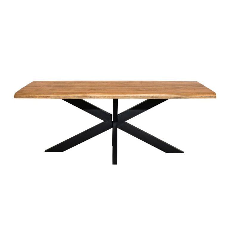 Morada Eettafel boomstam Warm Mangohout 220cm