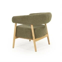 Mysa Fauteuil Groen Hout