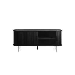 Nita Dressoir Zwart 180cm