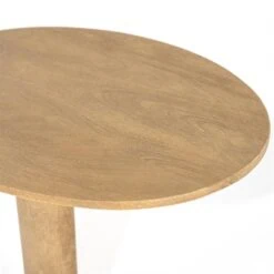 Novia Bijzettafel Naturel mangohout 50cm