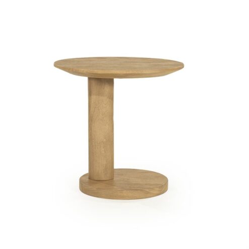 Novia Bijzettafel Naturel mangohout 50cm
