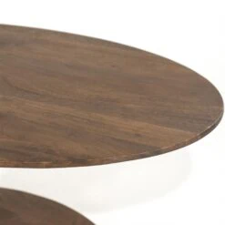 Novia Salontafel Lichtbruin mangohout 90cm