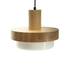 Oaka 1-lichts Hanglamp Hout
