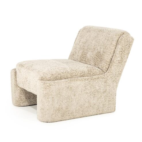 Omla Fauteuil Taupe Stof