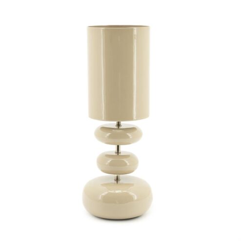 Orbs 1-lichts Tafellamp Beige