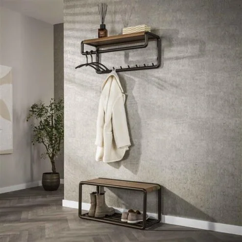 Patrick Kapstok met hoedenplank 8 haken 80cm
