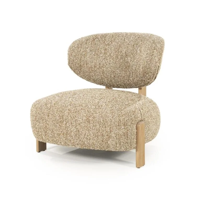 Reiza Fauteuil naturel Taupe Reiza Fauteuil naturel Taupe