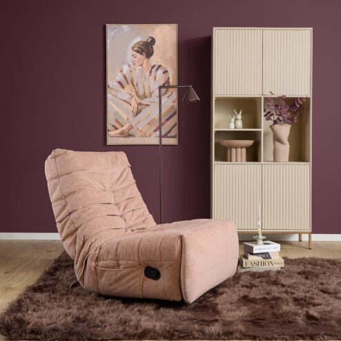 Fien Relaxfauteuil Roze