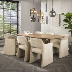 Sascha Eetkamerstoel Jaroq zand