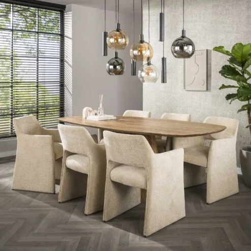 Sascha Eetkamerstoel Jaroq zand